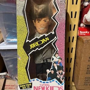 New kids on the block Jordan Large plush doll NOS MIB new old stock