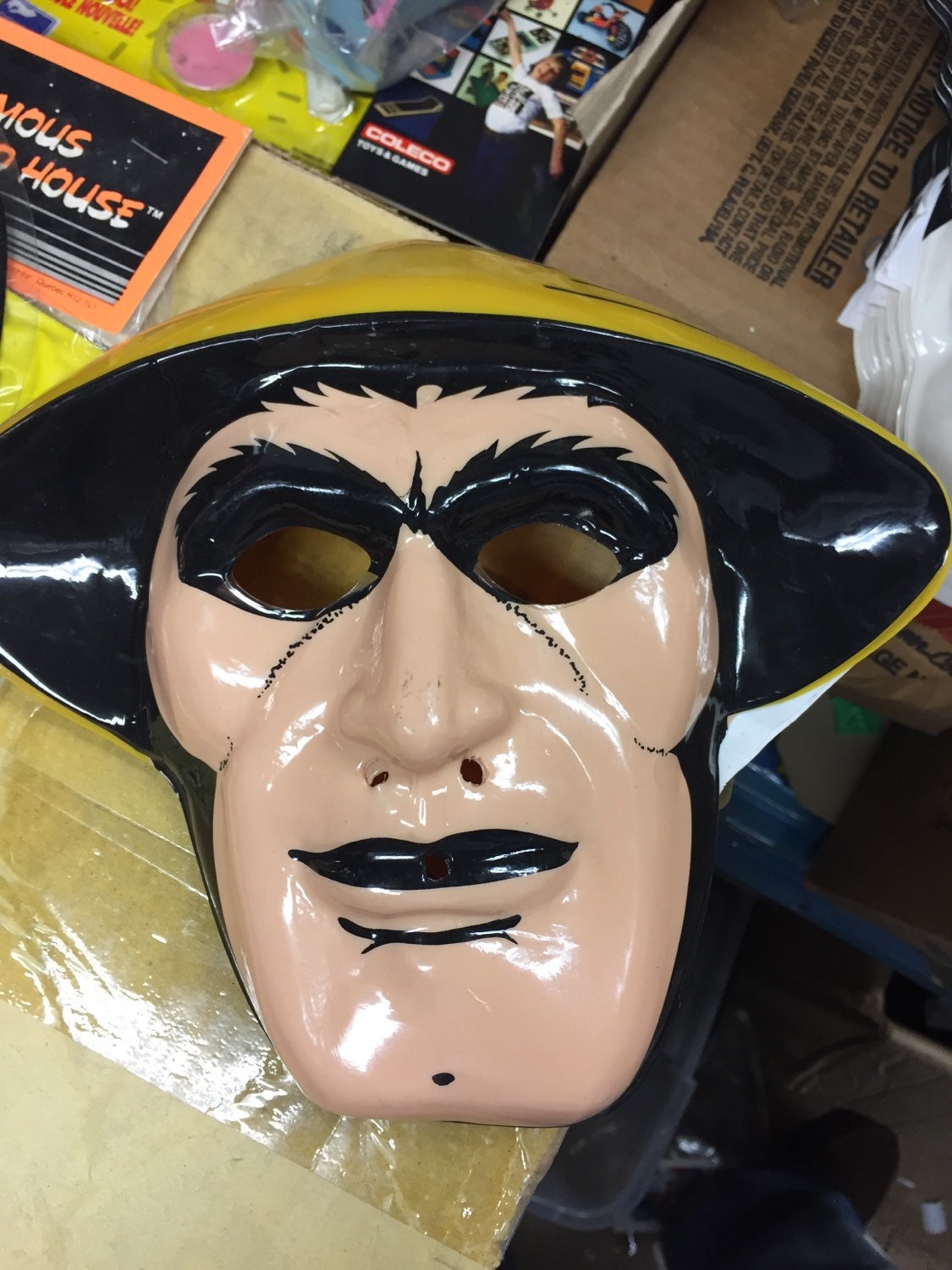 klassekammerat cowboy Indstilling Vintage Mortal Kombat Raiden Halloween Mask NOS - Etsy