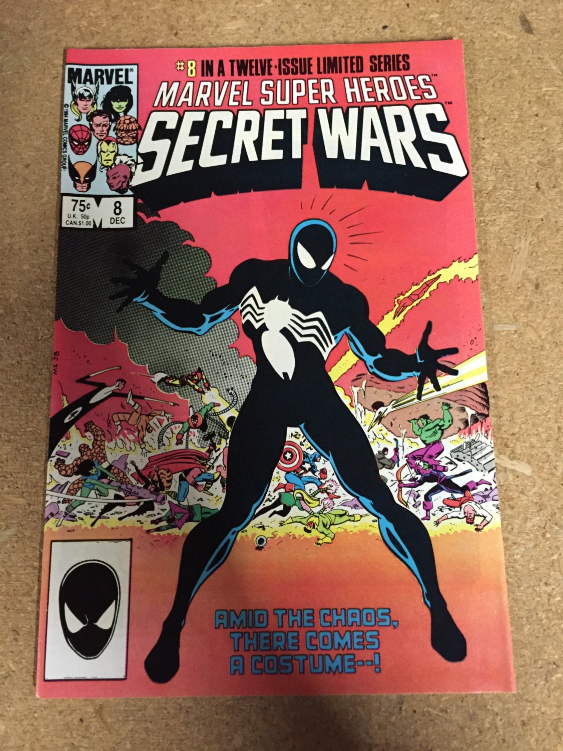 Marvel Comics Secret Wars 8 1st Appearance of VENOM CGC - Etsy