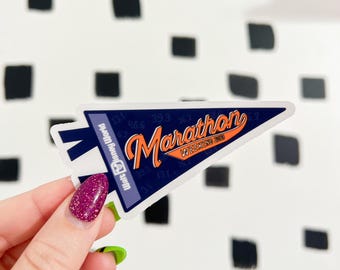 2025 Marathon Weekend | runDisney Inspired CLEAR Sticker | Waterproof & Transparent