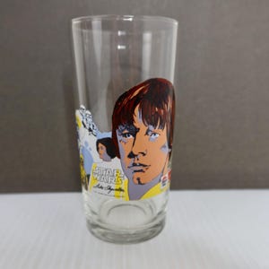 Star Wars Glass Tumbler Pizza Hut Coca Cola 1977 Collectable Australian