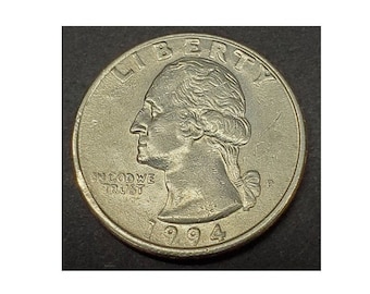 1994-P Washington Quarter 25c, GORGEOUS Coin, Tough to Find in Change!