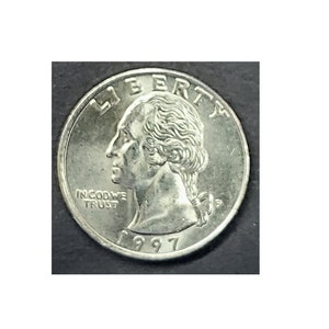 1997-P Washington Quarter, SPARKLING Coin! High-Demand! Low-Mintage