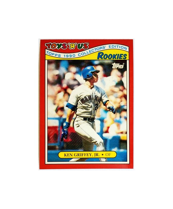 Ken Griffey Jr "rookies" 1990 Topps Toys R Us Rookies #13, Mariners, HOF, Rare! - Etsy Ken Griffey Jr "rookies" 1990 Topps Toys R Us Rookies #13, Mariners, HOF, Rare! - Etsy