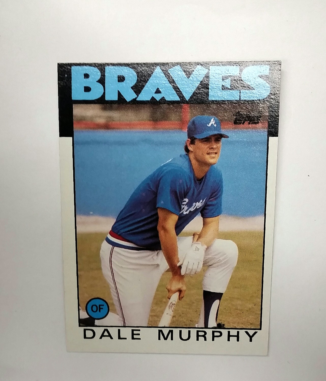 1986 Topps 600 Dale Murphy 2X MVP Outfielder Atlanta Braves 