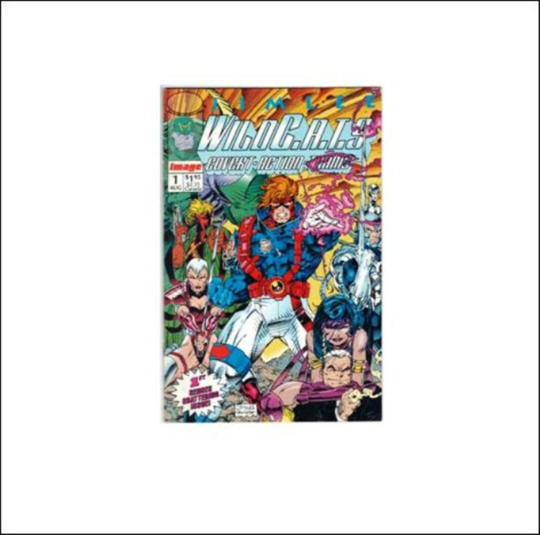 WILDC.A.T.S #1, Image Comics, 1992, 1st Print, 1st Wildstorm, Jin