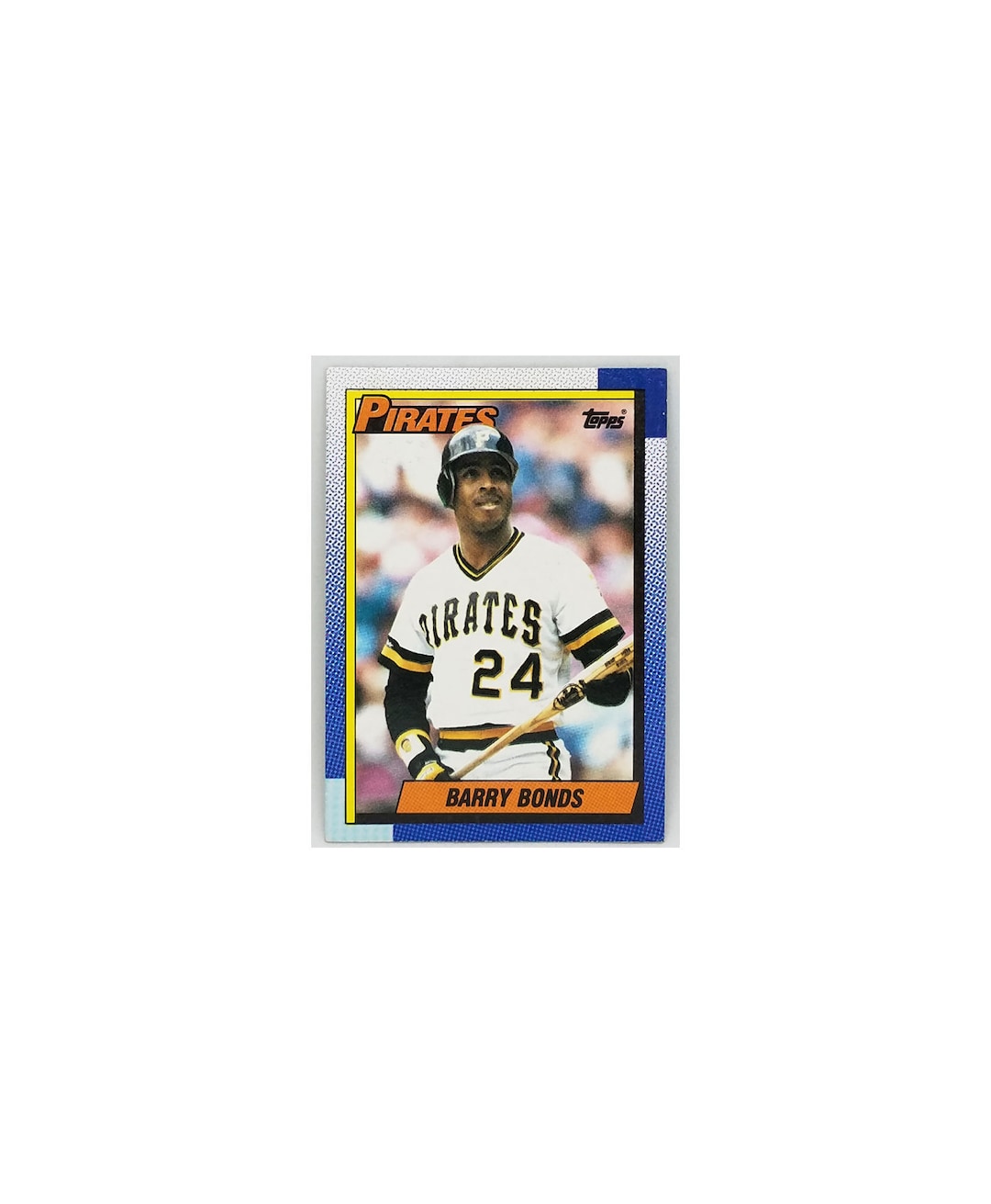 Barry Bonds 1990 Topps Baseball #220, Pittsburgh Pirates, 7x MVP