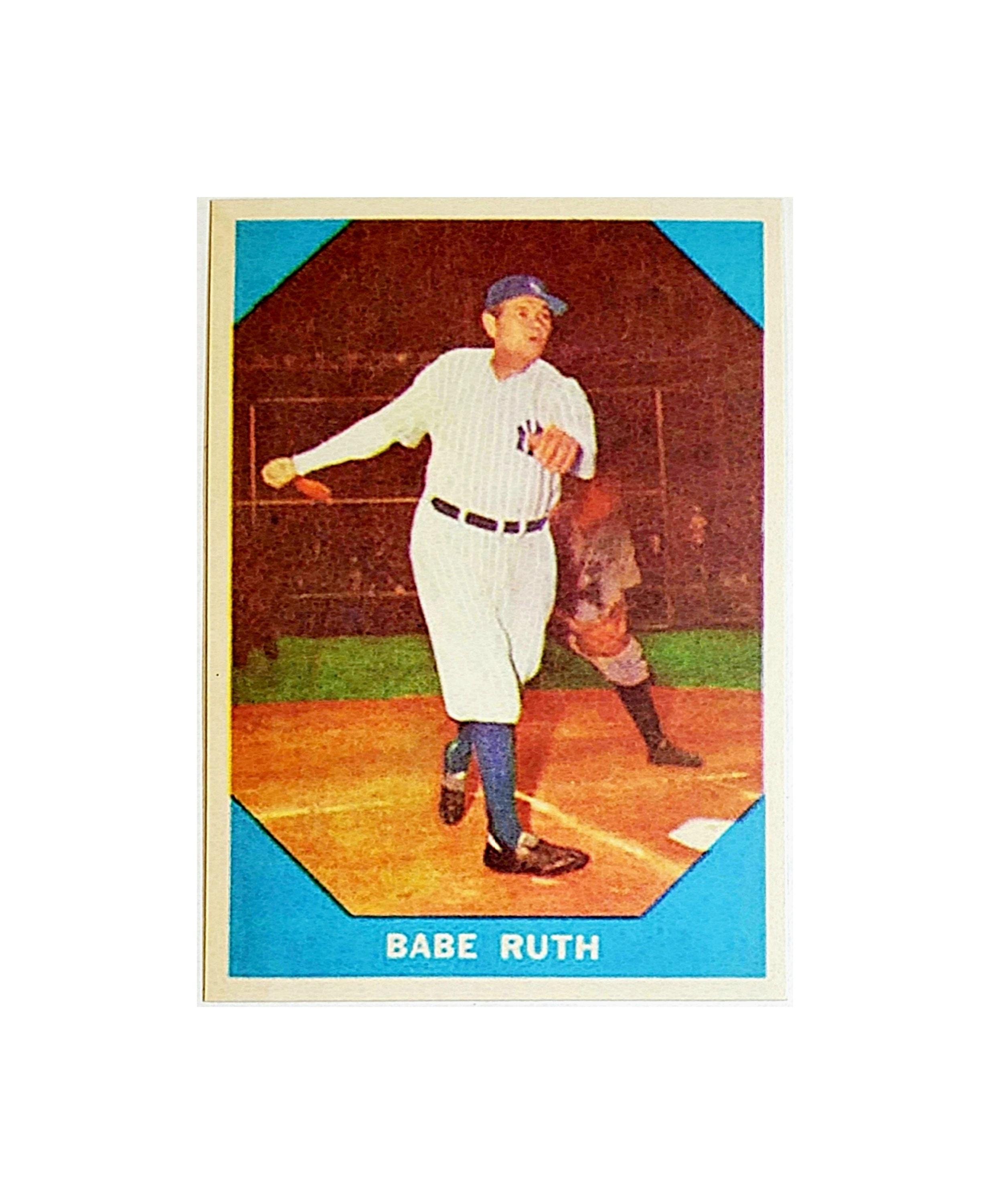 SALE! 1960 Fleer #3 Babe Ruth Card, HOF, Bambino, Yankees (read
