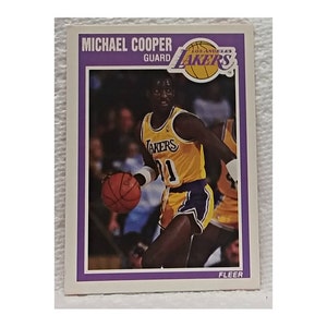 Michael Cooper 1989 Fleer #75, Los Angeles Lakers, NBA, Nice Card!