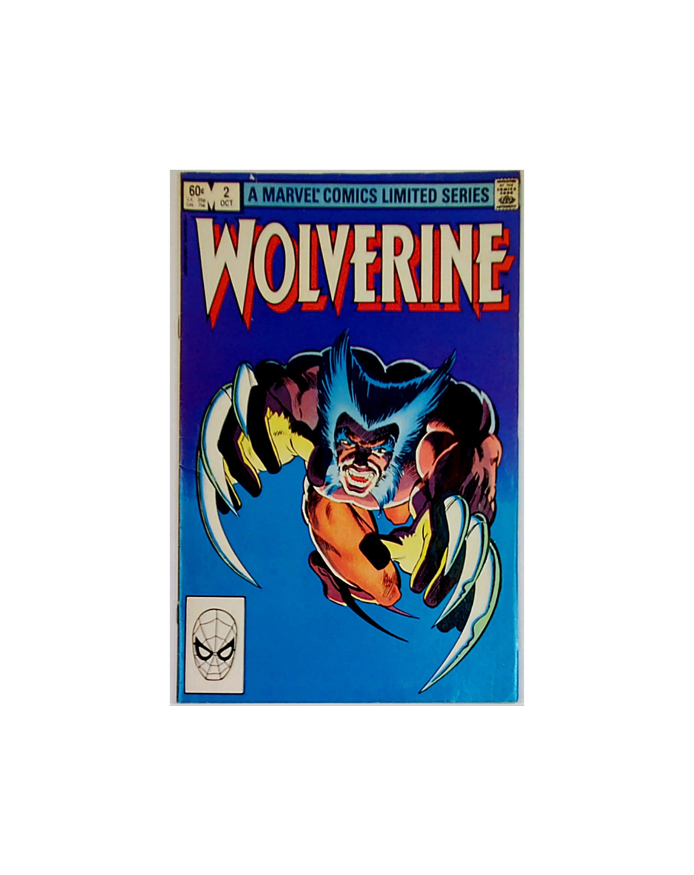 Wolverine #2, Marvel Comics, 1982, Limited Series, Miller, 1st