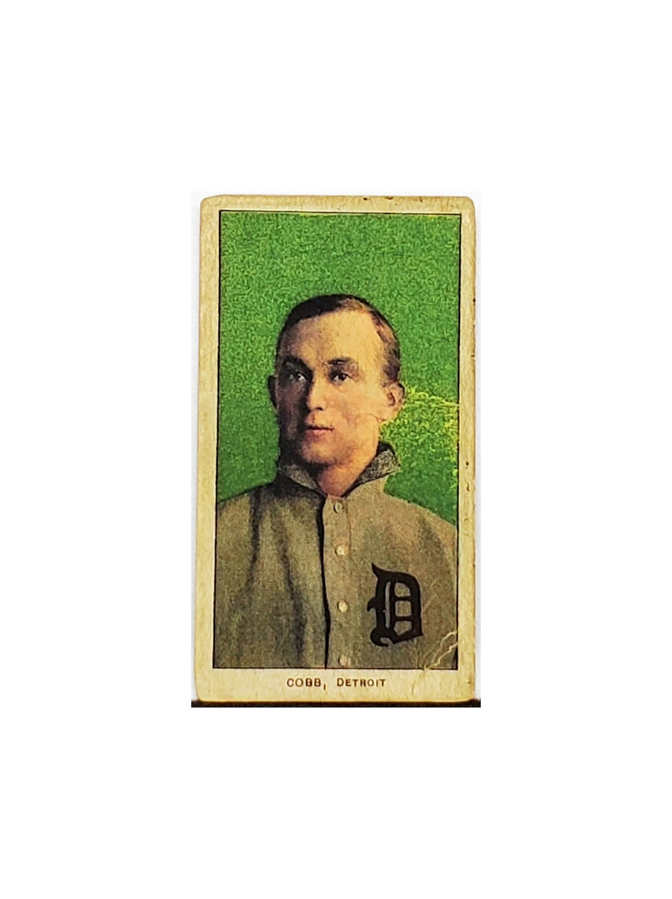 Ty Cobb, Detroit Tigers, baseball card portrait]