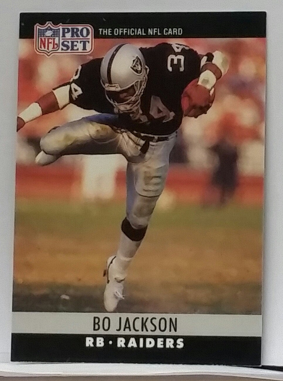 1990 Pro Set Bo Jackson 155 Oakland Raiders Running Back - Etsy