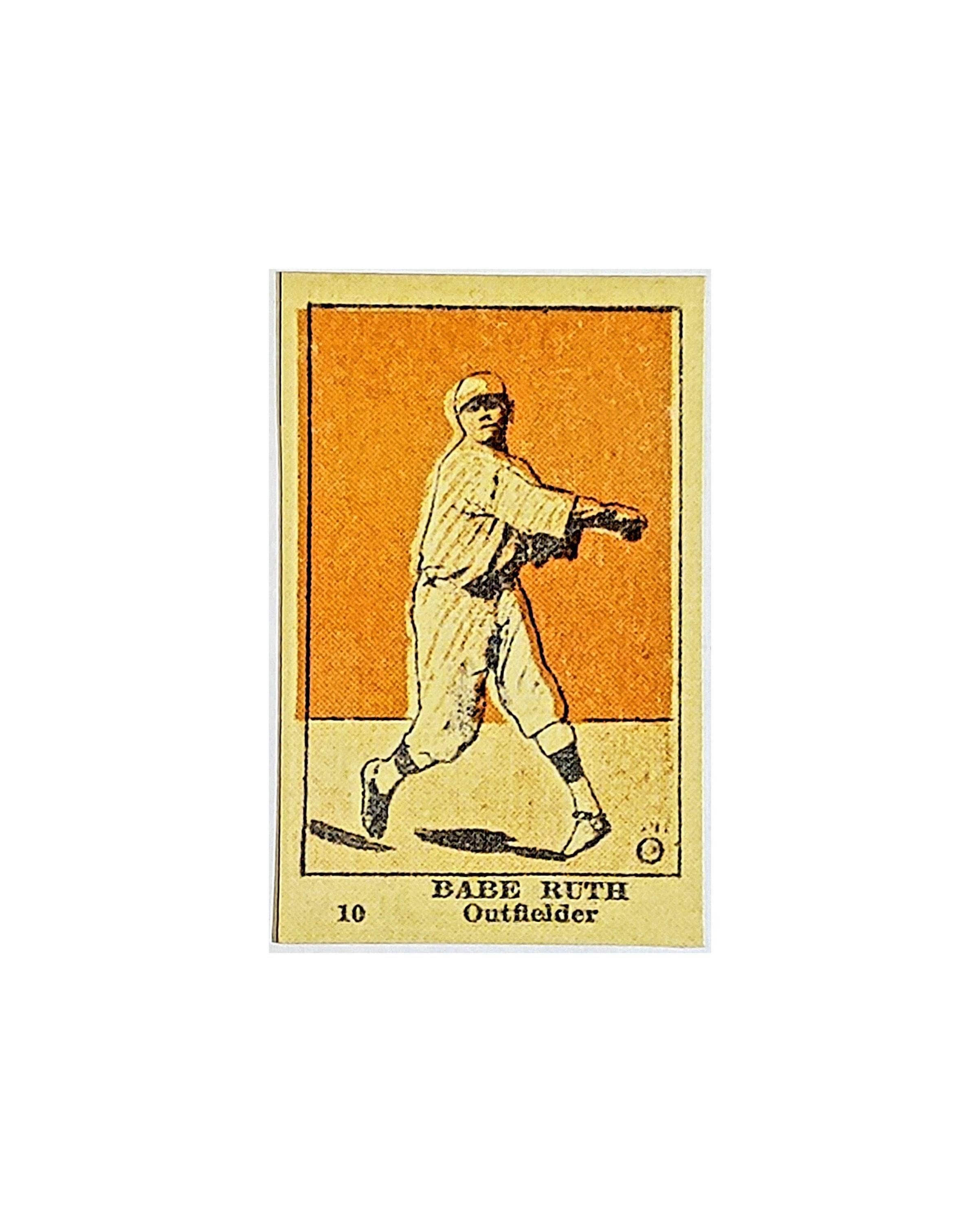 600 Baseball Cards Babe Ruth Unopened Vintage Packs Gift Box 600 ...