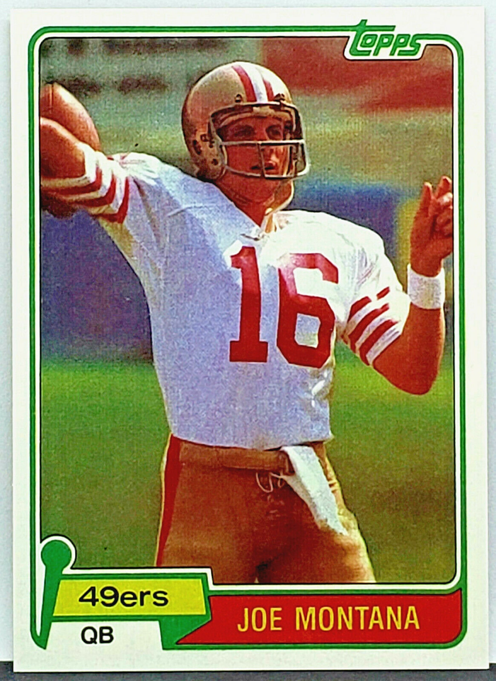 SALE 1981 Topps 216 Joe Montana ROOKIE San Francisco 49ers Etsy