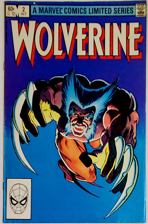 アメコミリーフ Wolverine #2 マーベルコミックス Wolverine #2, Marvel Comics, 1982, Limited Series, Miller, 1st