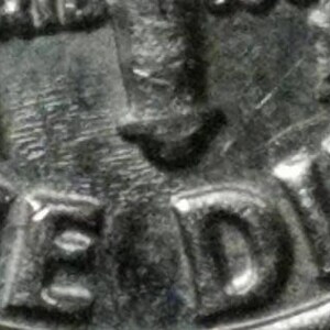 1983-P Roosevelt Dime, Possible Doubled Die Reverse DDR Error Coin