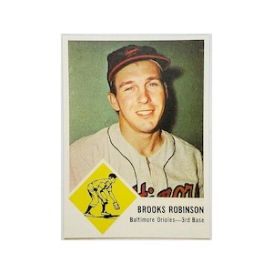 SALE! 1963 Fleer #4 Brooks Robinson Card HOF Orioles 3rd Base (Read FIRST!)