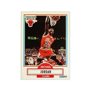 Michael Jordan 1990 Fleer Basketball #26, Chicago Bulls, HOF NBA Star!