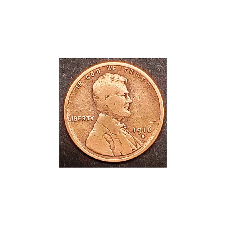 1916-S 1c Lincoln Wheat Cent Penny XF EF Extremely Fine