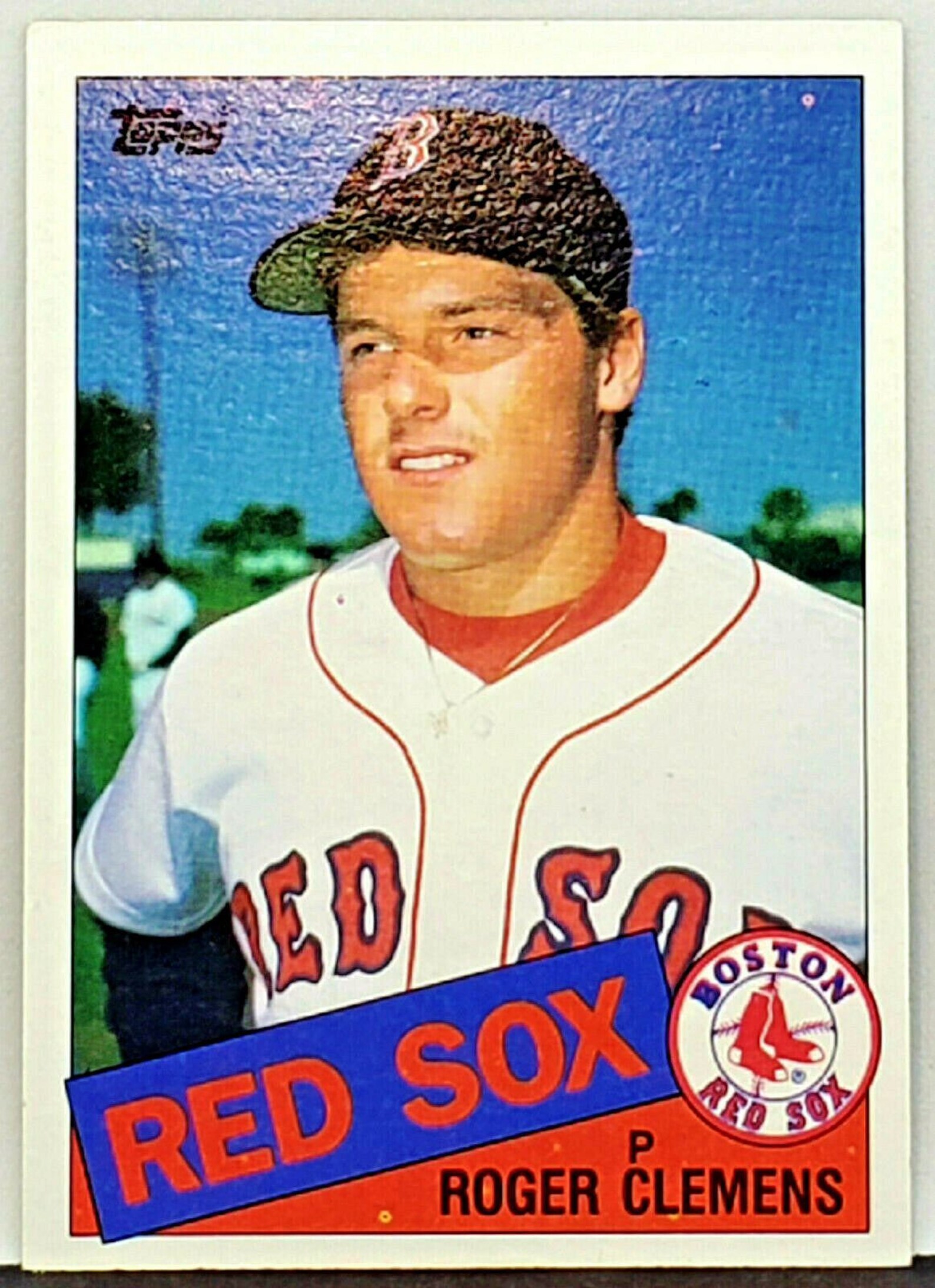 87 Topps Roger Clemens - tonq7iy