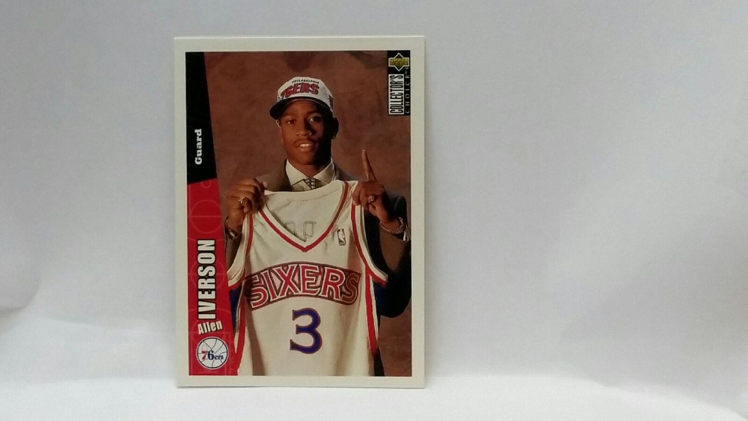 1996 Upper Deck Collector's Choice 301 Allen Iverson - Etsy