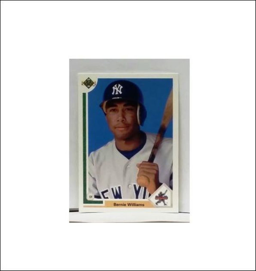 Bernie Williams Rookie 1991 Upper Deck Baseball #11, New York Yankees ...