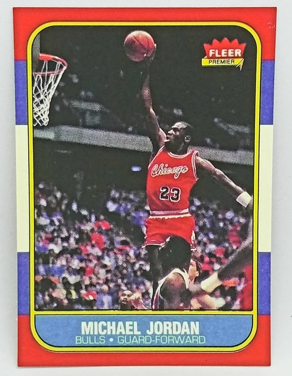 fleer premier michael jordan rookie card