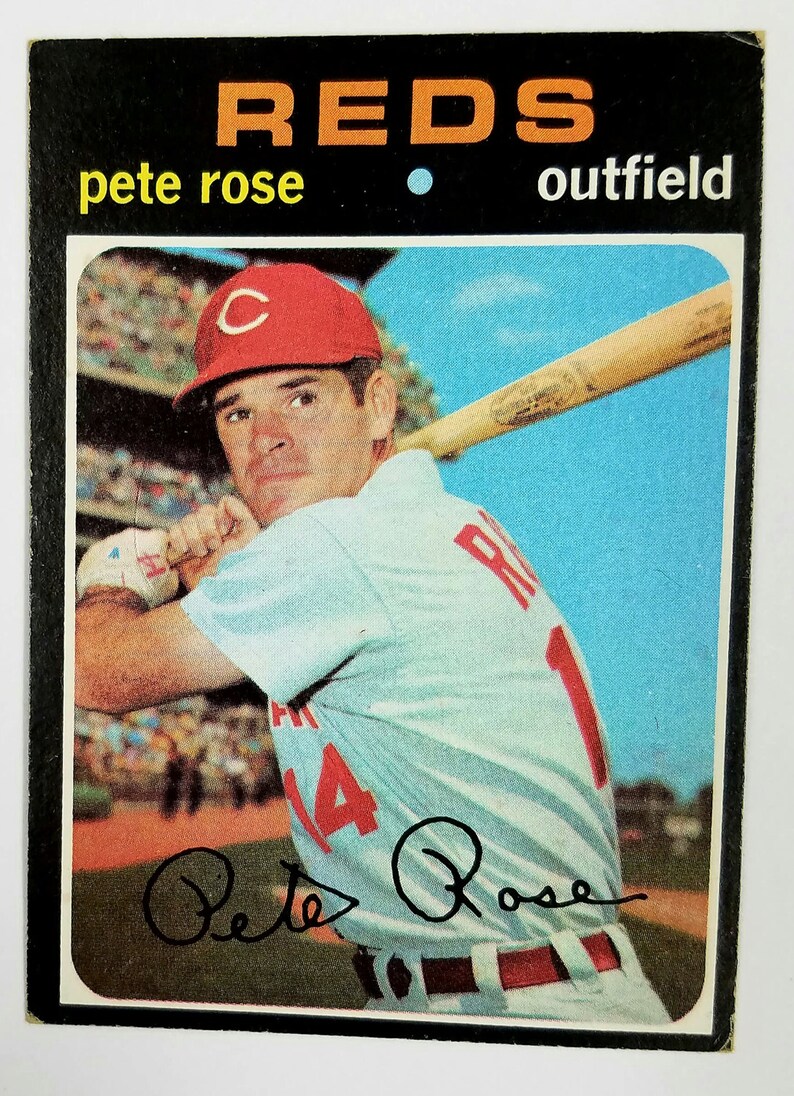 HOT /& in HIGH DEMAND !! 1971 Topps #100 Pete Rose Cincinnati Reds