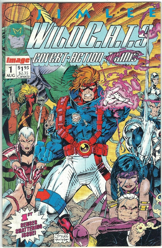WILDC.A.T.S #1, Image Comics, 1992, 1st Print, 1st Wildstorm, Jin