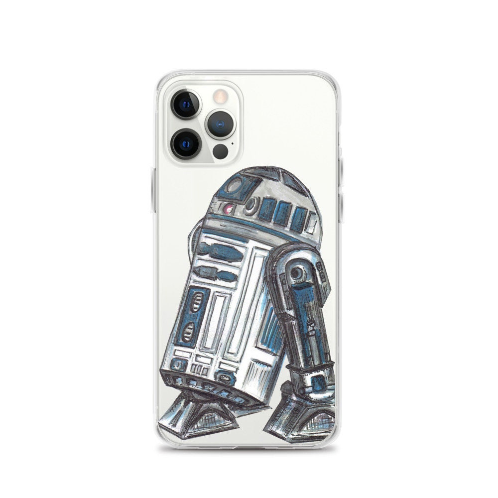 Clear Edition R2d2 Star Wars Phone Case Star Wars Fans Etsy