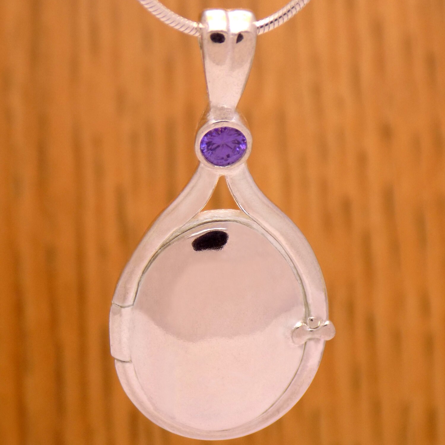 Sterling Silver Pendant Locket H2O 