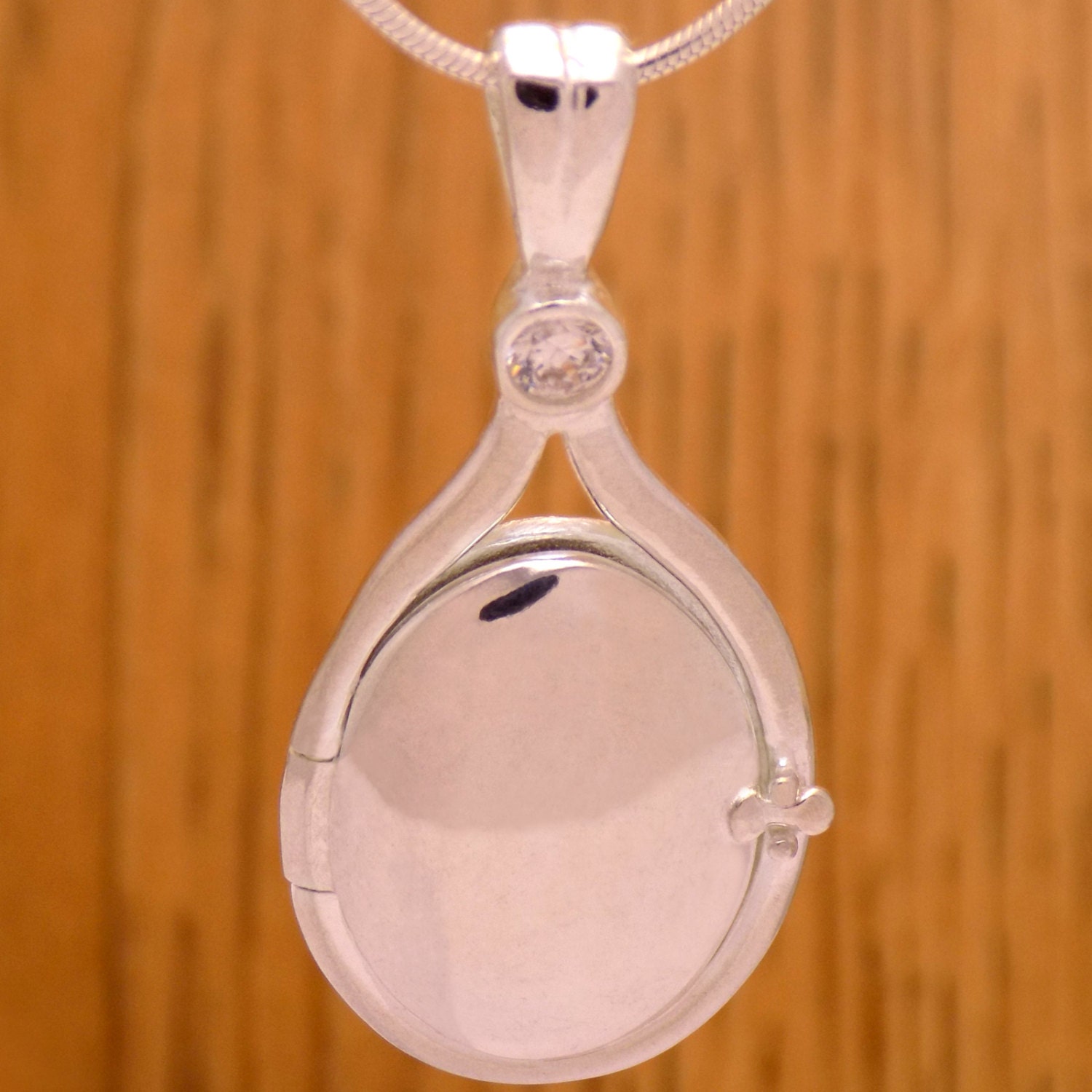 Sterling Silver Pendant Locket H2O Just 