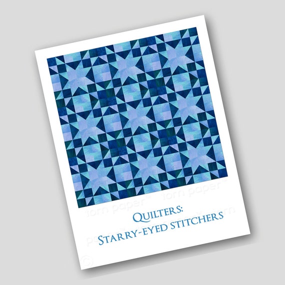 Set of Note Cards for Quilt Lovers 2 Patchwork quilt cards Etsy