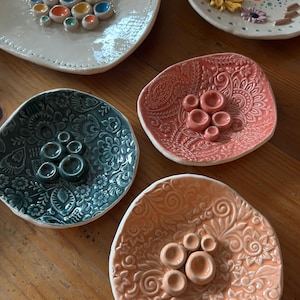 Handmade Ceramic Bee Feeder Mini's | Stoneware Pottery Garden Gift