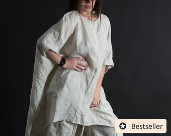 white linen co ord set