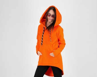 Sudadera con capucha para mujer, sudadera con capucha, sudadera con capucha, sudadera con capucha, ropa de talla grande, sudadera de invierno, sudadera con capucha de gran tamaño MORGAN - TP0709W3