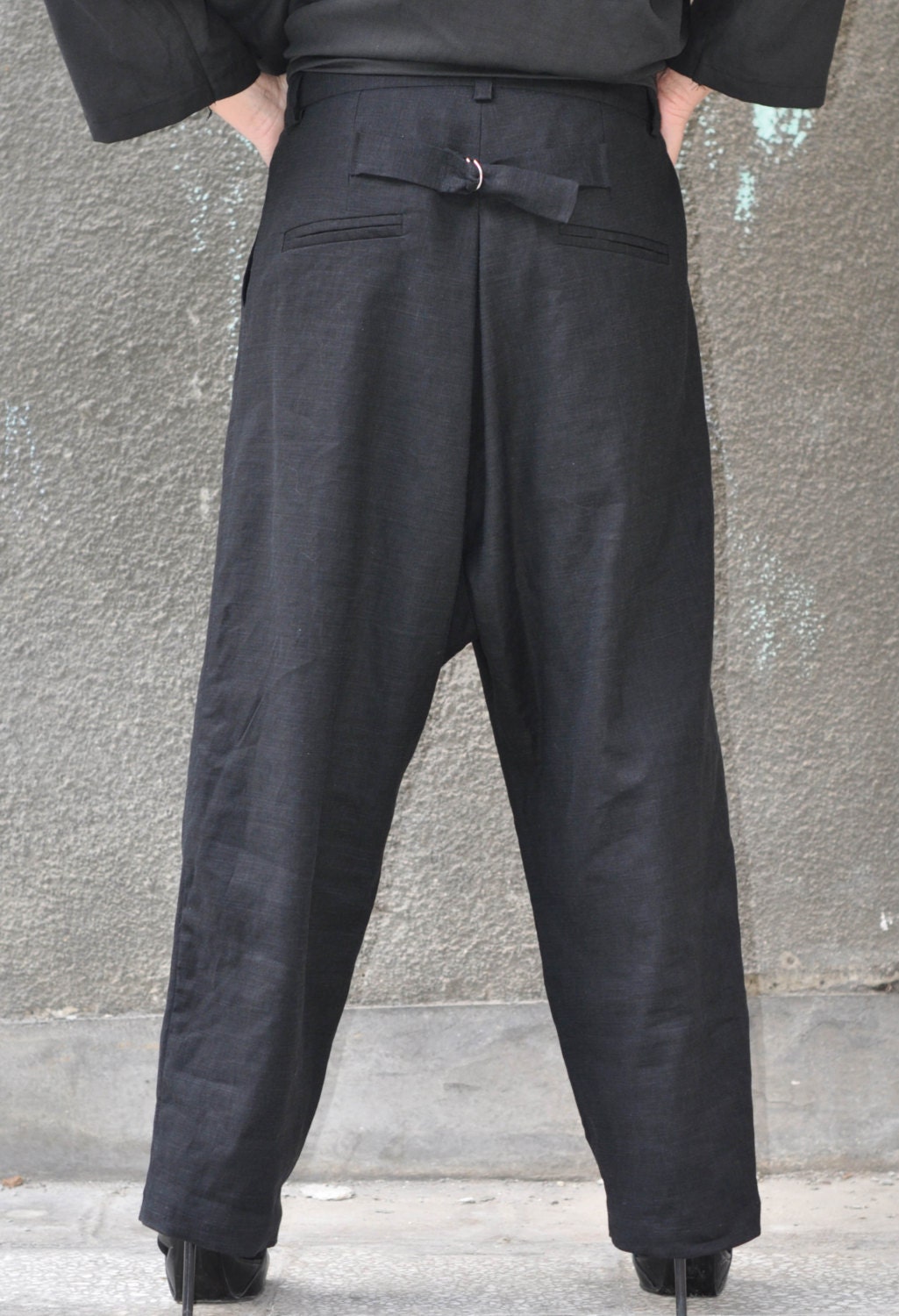 Two Piece Linen Outfit Black Linen Set Linen Clothing Plus - Etsy