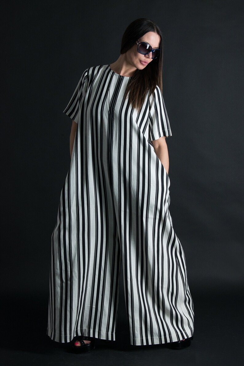 Linen Loose Jumpsuit Harem Jumpsuit Loose Fit Linen Etsy