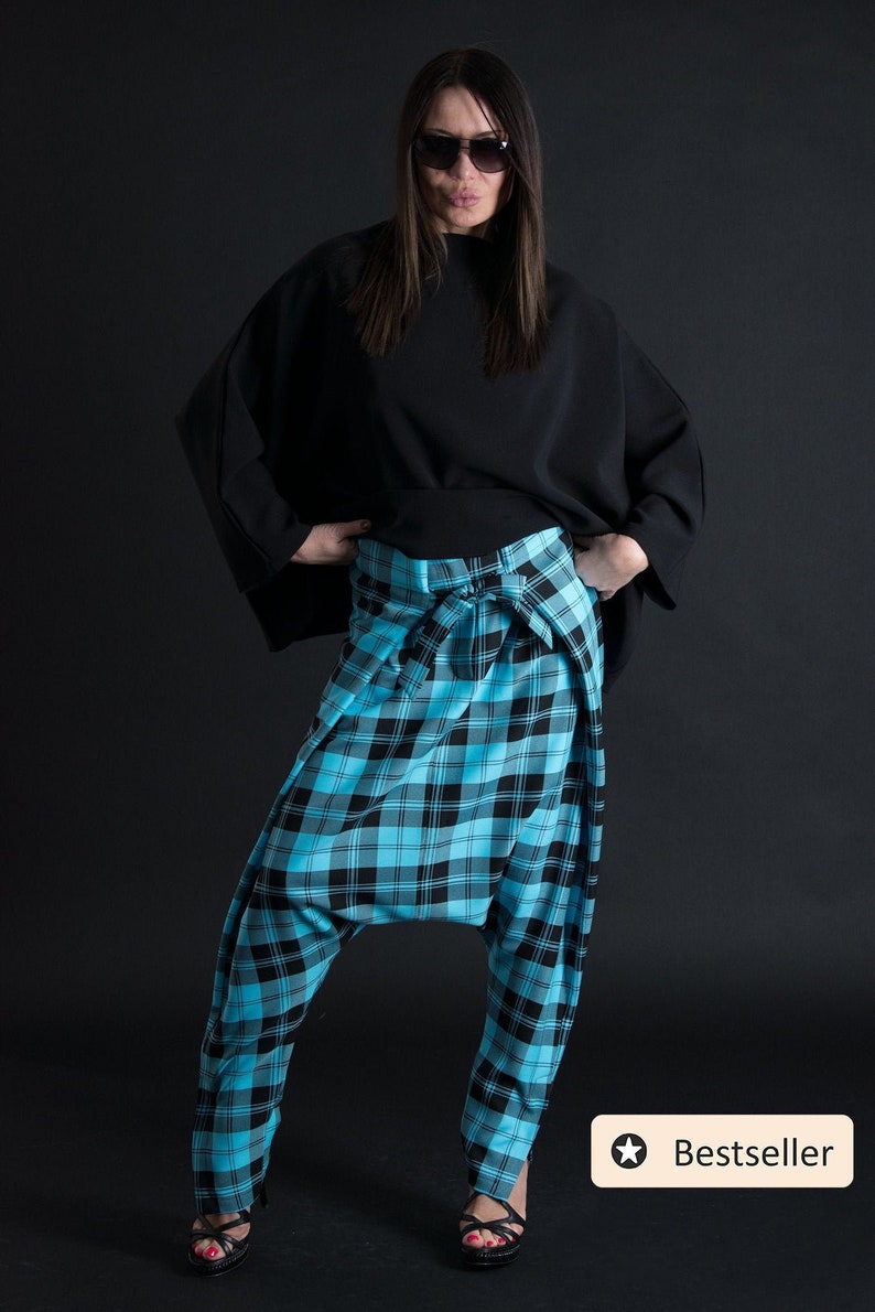 wool harem pants