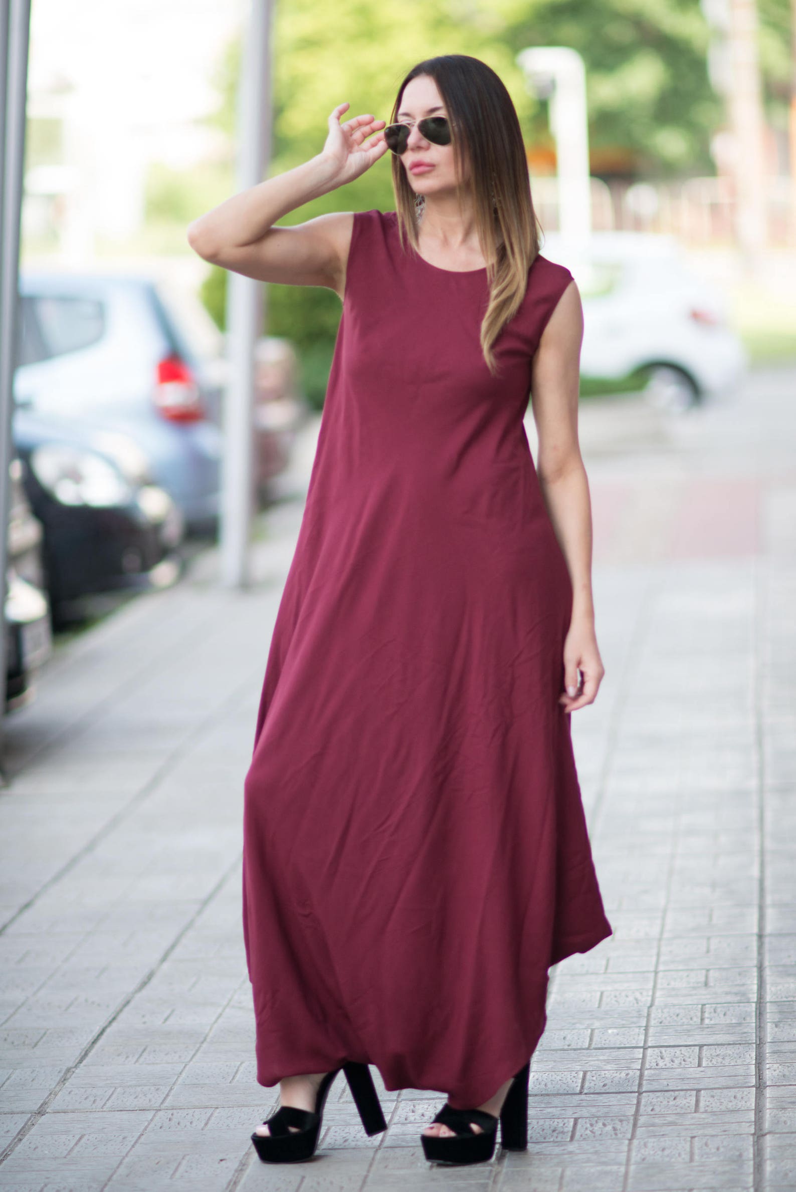 plus size harem jumpsuit