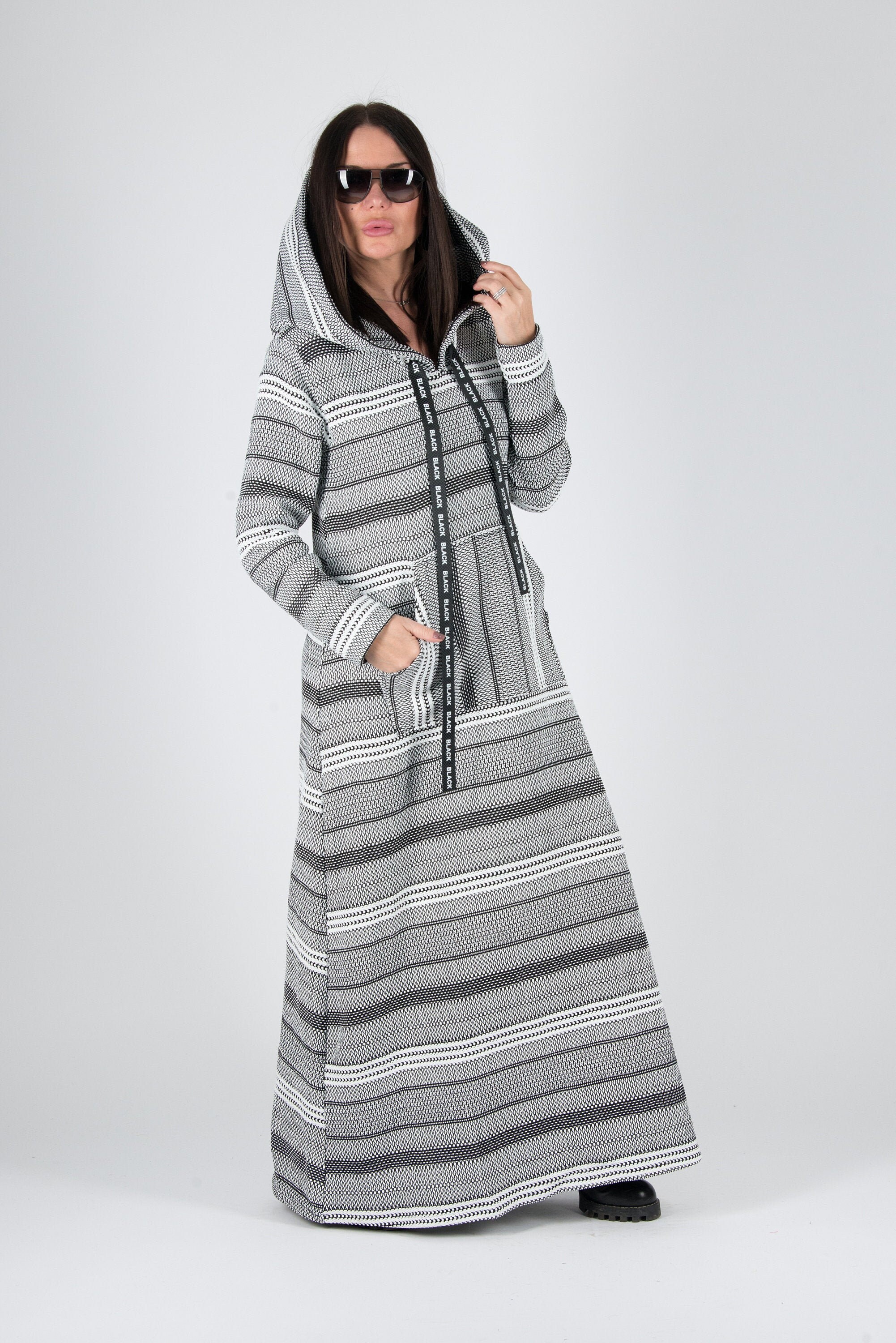 gorgeous hooded dress