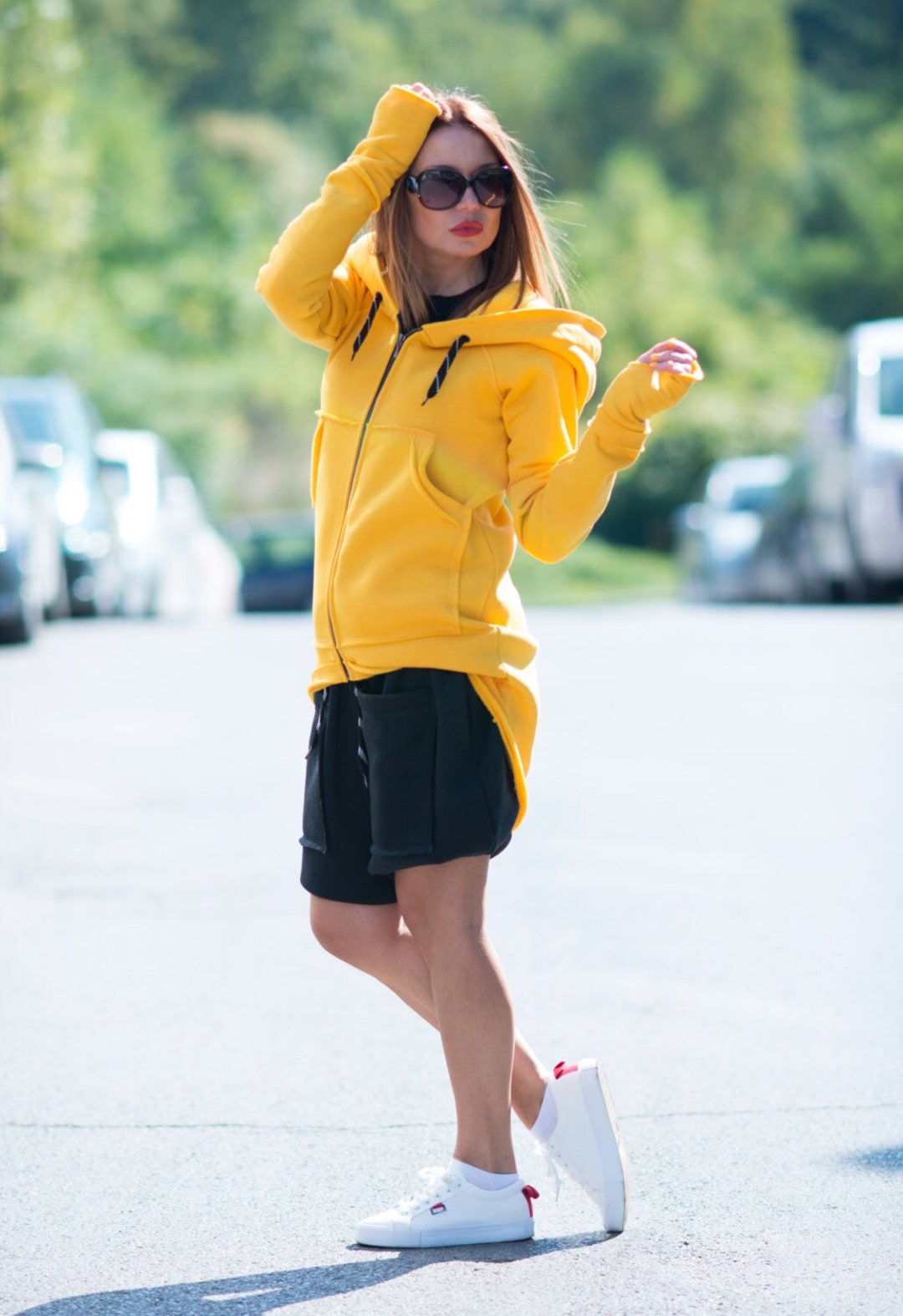 Hooded Sweatshirt Hoodie Women Hoodie Plus Size Clothing - Etsy