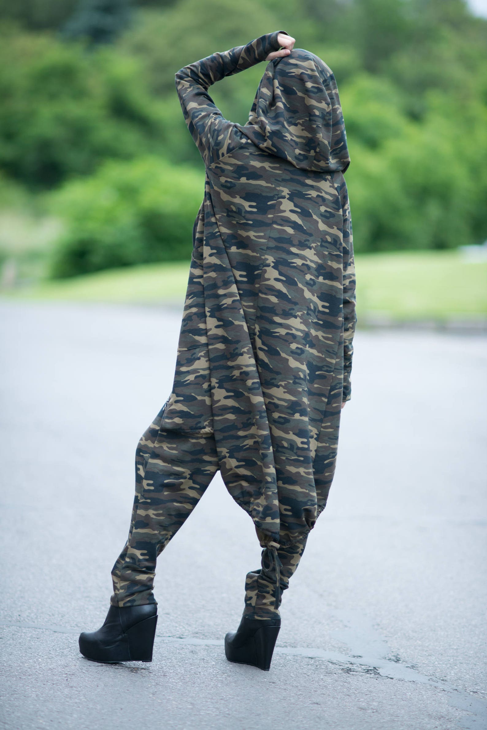 Jumpsuit Women Camo Jumpsuit Military Jumpsuit Plus Size Etsy