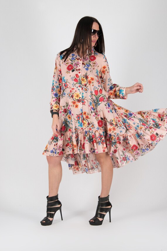 Flounces Summer Dress MARTINA Flounces Summer Dress MARTINA