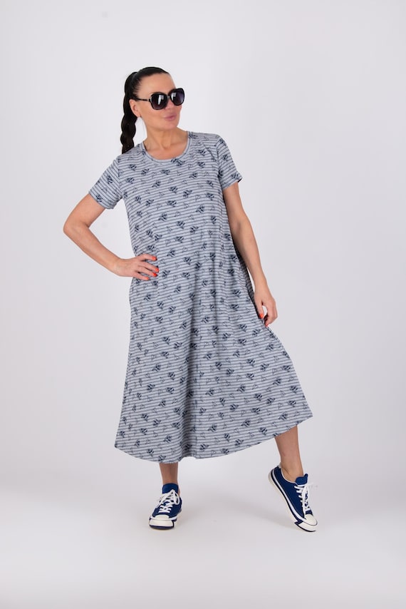 jersey casual dress Bubble Jersey Dress