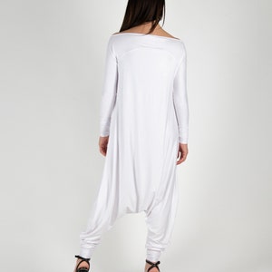 Jumpsuit Women, Harem Jumpsuit, Baggy Jumpsuit, Oversize Jumpsuit, Plus Size Clothing, Maxi Jumpsuit, Drop Crotch Jumpsuit MARLA JP0350TR image 4