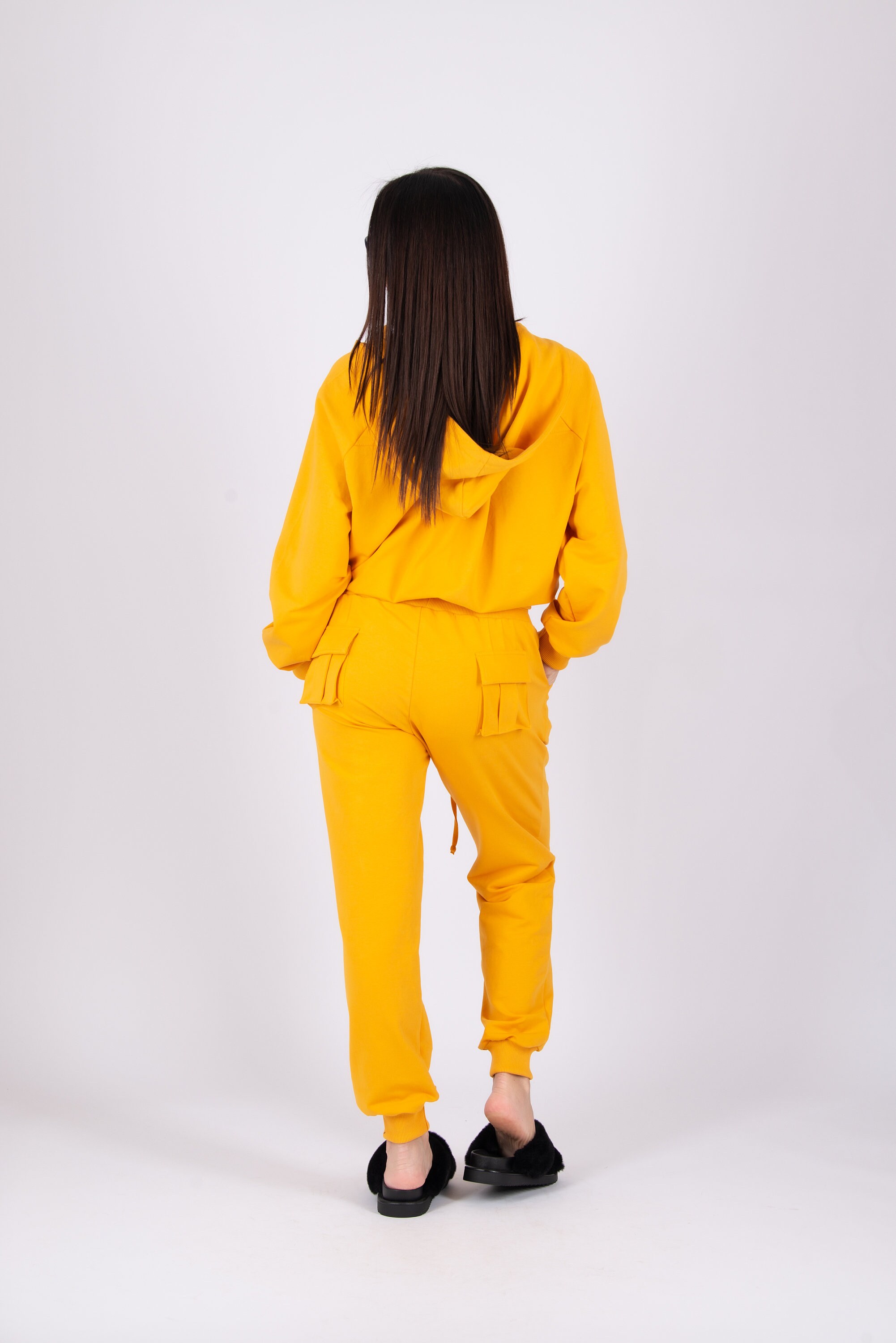 DROP CROTCH TROUSERS + WHITE SHIRT OUTFIT SET