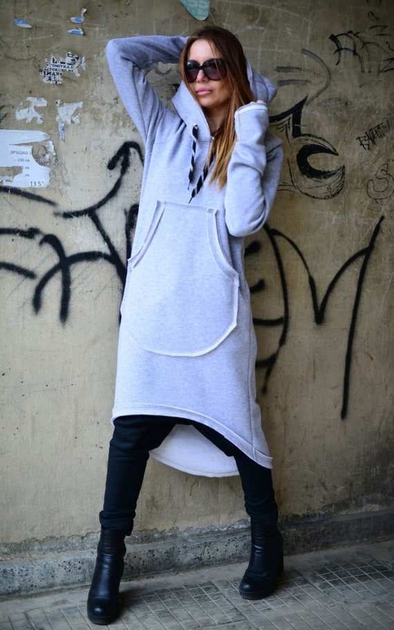 hooded sweatshirt dress