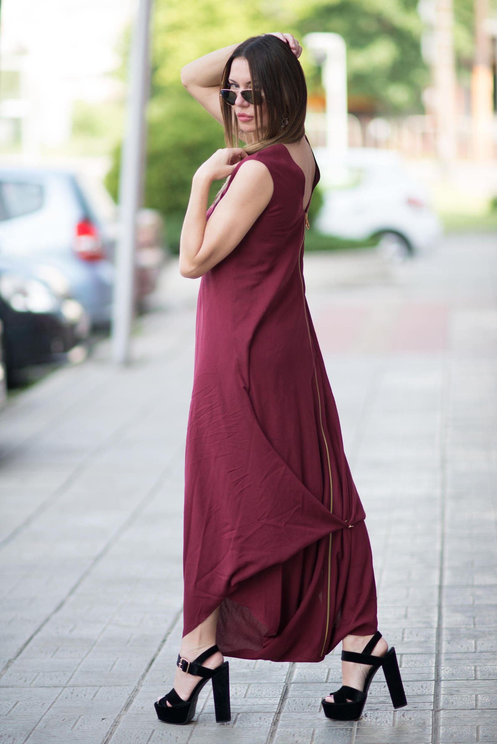 plus size harem jumpsuit