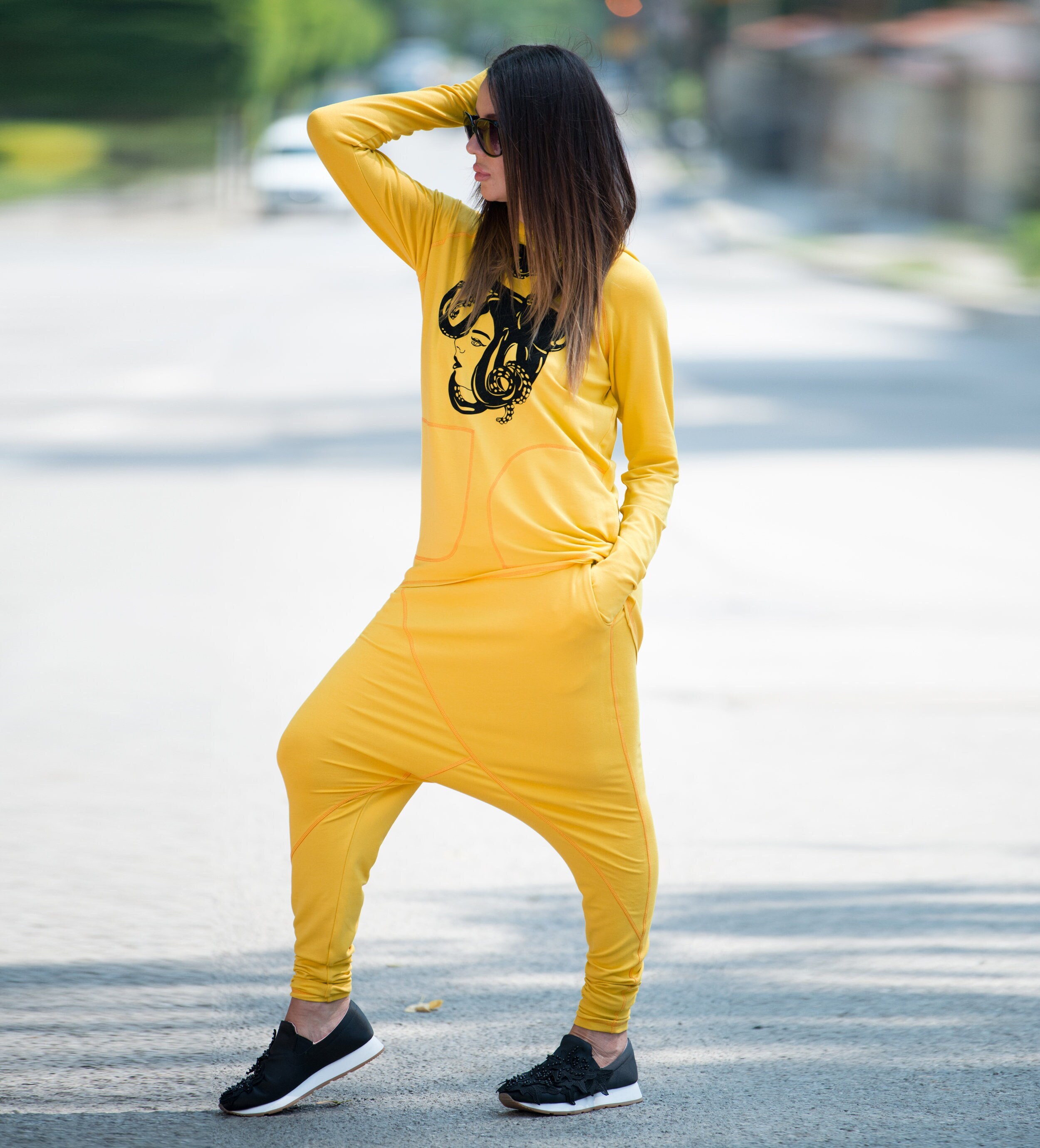 yellow set outfit